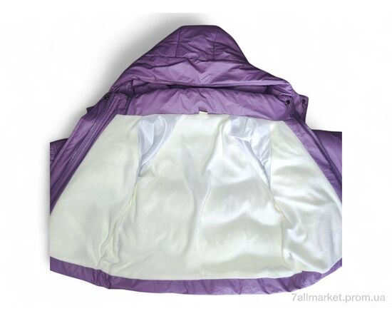 Куртка дитяча Зима 006 бузковий (5 шт. р.сітка100-140) "Kids-modnik" недорого оптом від прямого постачальника, зображення 2 Куртка дитяча Зима 006 бузковий (5 шт. р.сітка100-140) "Kids-modnik" недорого оптом від прямого постачальника, зображення 2