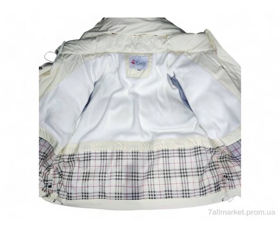 Куртка дитяча Зима F30 молочний (5 шт. р.сітка140-164) "Kids-modnik" недорого оптом від прямого постачальника, зображення 2 Куртка дитяча Зима F30 молочний (5 шт. р.сітка140-164) "Kids-modnik" недорого оптом від прямого постачальника, зображення 2