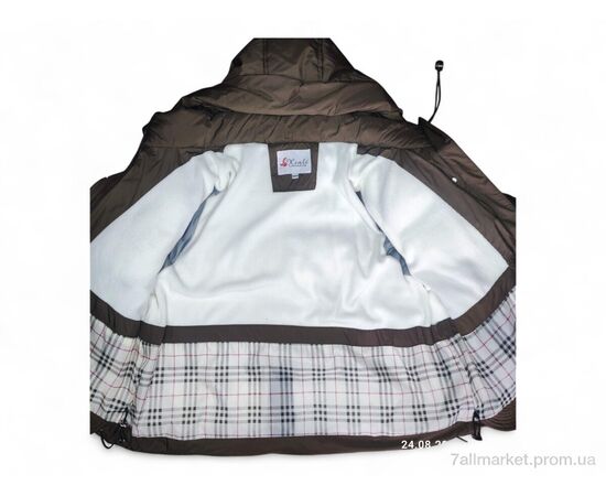 Куртка дитяча Зима F30 коричневий (5 шт. р.сітка140-164) "Kids-modnik" недорого оптом від прямого постачальника, зображення 2 Куртка дитяча Зима F30 коричневий (5 шт. р.сітка140-164) "Kids-modnik" недорого оптом від прямого постачальника, зображення 2