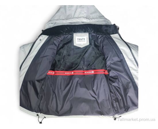 Куртка детская Зима 25002 св.сірий (4 шт. р.сетка 122-140) "Kids-modnik" недорого оптом от прямого поставщика, изображение 2 Фотография Куртка детская Зима 25002 св.сірий (4 шт. р.сетка 122-140) "Kids-modnik" недорого оптом от прямого поставщика, изображение 2