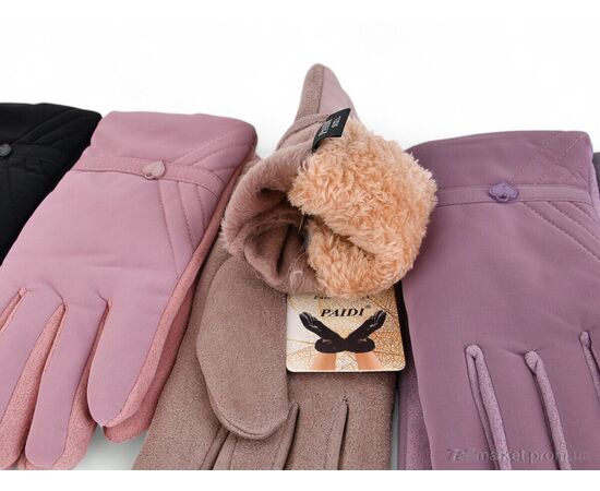 Рукавички жіночі Зима 205 плащівка-текстиль mix (10 шт. р.сіткаS-2XL) "PAIDI" недорого оптом від прямого постачальника, зображення 2 Рукавички жіночі Зима 205 плащівка-текстиль mix (10 шт. р.сіткаS-2XL) "PAIDI" недорого оптом від прямого постачальника, зображення 2