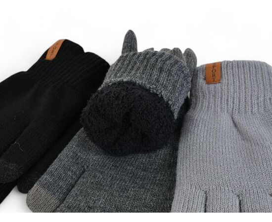 Чоловічі рукавиці Зима 1035 текстиль mix (12 шт. р.сіткаOne size) "PAIDI" недорого оптом від прямого постачальника, зображення 2 Чоловічі рукавиці Зима 1035 текстиль mix (12 шт. р.сіткаOne size) "PAIDI" недорого оптом від прямого постачальника, зображення 2