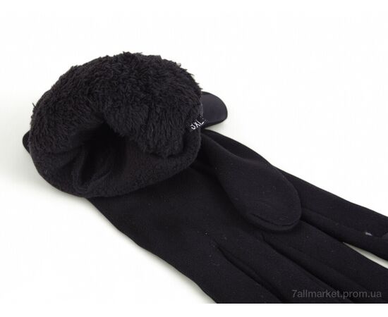 Чоловічі рукавиці Зима 77 плащівка-текстиль black (10 шт. р.сіткаM-3XL) "PAIDI" недорого оптом від прямого постачальника, зображення 2