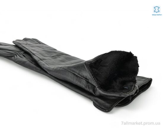 Рукавички жіночі Зима 901-2 шкіра black (10 шт. р.сітка6,5-8,5) "PAIDI" недорого оптом від прямого постачальника, зображення 2