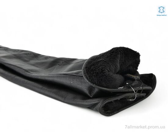 Рукавички жіночі Зима 901-3 шкіра black (10 шт. р.сітка6,5-8,5) "PAIDI" недорого оптом від прямого постачальника, зображення 2