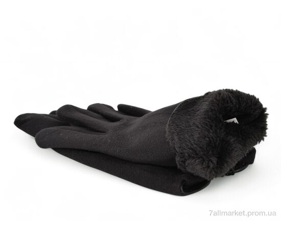 Рукавички жіночі Зима 68-3 пальто black (10 шт. р.сітка6,5-8,5) "PAIDI" недорого оптом від прямого постачальника, зображення 2
