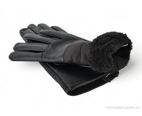 Перчатки женские Зима 27 шкіра-плащівка black (10 шт. р.сетка 6,5-8,5) "PAIDI" недорого оптом от прямого поставщика, изображение 2 Фотография Перчатки женские Зима 27 шкіра-плащівка black (10 шт. р.сетка 6,5-8,5) "PAIDI" недорого оптом от прямого поставщика, изображение 2
