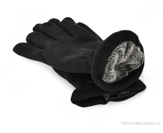 Рукавички жіночі Зима 38-2 трикотаж black (10 шт. р.сітка6,5-8,5) "PAIDI" недорого оптом від прямого постачальника, зображення 2