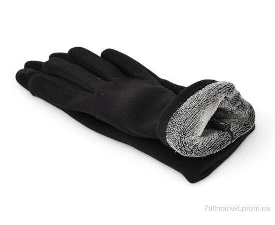 Рукавички жіночі Зима 38-7 трикотаж black (10 шт. р.сітка6,5-8,5) "PAIDI" недорого оптом від прямого постачальника, зображення 2