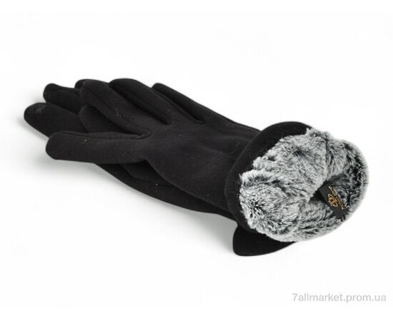 Перчатки женские Зима 36-2 трикотаж black (10 шт. р.сетка 6,5-8,5) "PAIDI" недорого оптом от прямого поставщика, изображение 2 Фотография Перчатки женские Зима 36-2 трикотаж black (10 шт. р.сетка 6,5-8,5) "PAIDI" недорого оптом от прямого поставщика, изображение 2