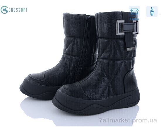 Ботинки детские удобные зима A2328-3A (8 пар р.33-38) "CROSSOPT" недорого оптом от прямого поставщика Фотография Ботинки детские удобные зима A2328-3A (8 пар р.33-38) "CROSSOPT" недорого оптом от прямого поставщика