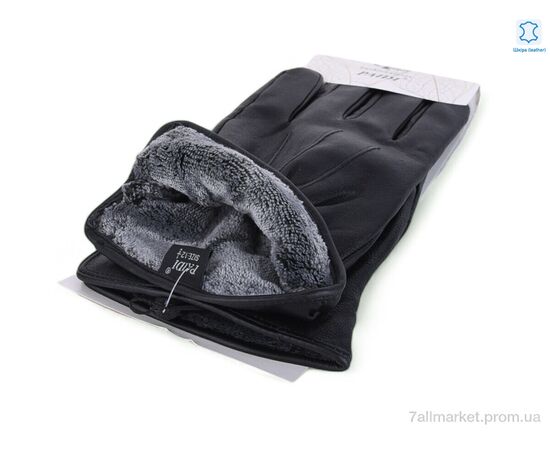 Фотография Перчатки мужские Зима 52-4 black (10 шт. р.сетка 11-13) "PAIDI" недорого оптом от прямого поставщика, изображение 2