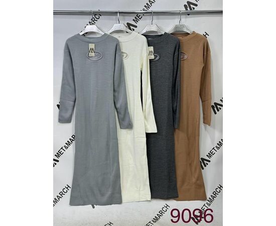 Платье женское 9096 brown р.42-46 "Met&March" недорого оптом от прямого поставщика Фотография Платье женское 9096 brown р.42-46 "Met&March" недорого оптом от прямого поставщика