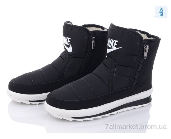 Дутики женские утепленные зима 116N чор.літери б/п (8 пар р.37-41) "Selena" недорого оптом от прямого поставщика, изображение 2 Фотография Дутики женские утепленные зима 116N чор.літери б/п (8 пар р.37-41) "Selena" недорого оптом от прямого поставщика, изображение 2