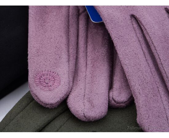 Перчатки женские Весна/осень 20-138Ж замша плюш mix (12 шт. р.сетка 6,5-8,5) "TUZZI" недорого оптом от прямого поставщика, изображение 2 Фотография Перчатки женские Весна/осень 20-138Ж замша плюш mix (12 шт. р.сетка 6,5-8,5) "TUZZI" недорого оптом от прямого поставщика, изображение 2