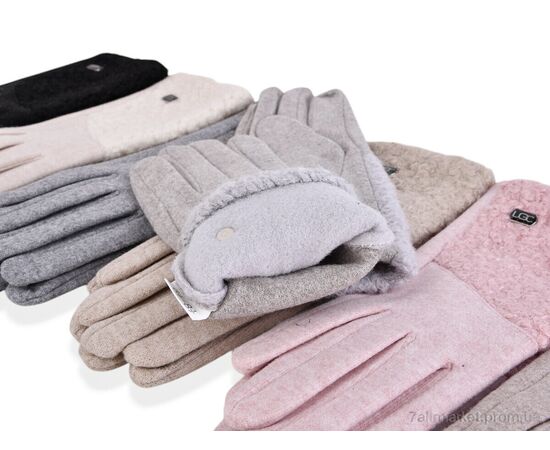 Перчатки женские Зима B32-33 (кашемір-тедді) mix (12 шт. р.сетка 6,5-8,5) "TUZZI" недорого оптом от прямого поставщика, изображение 2 Фотография Перчатки женские Зима B32-33 (кашемір-тедді) mix (12 шт. р.сетка 6,5-8,5) "TUZZI" недорого оптом от прямого поставщика, изображение 2