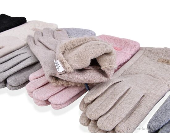 Перчатки женские Зима B32-39 (кашемір-тедді) mix (12 шт. р.сетка 6,5-8,5) "TUZZI" недорого оптом от прямого поставщика, изображение 2 Фотография Перчатки женские Зима B32-39 (кашемір-тедді) mix (12 шт. р.сетка 6,5-8,5) "TUZZI" недорого оптом от прямого поставщика, изображение 2