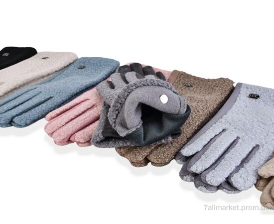 Рукавички жіночі Зима B18-33 (тедді-плюш) mix (12 шт. р.сітка6,5-8,5) "TUZZI" недорого оптом від прямого постачальника, зображення 2 Рукавички жіночі Зима B18-33 (тедді-плюш) mix (12 шт. р.сітка6,5-8,5) "TUZZI" недорого оптом від прямого постачальника, зображення 2