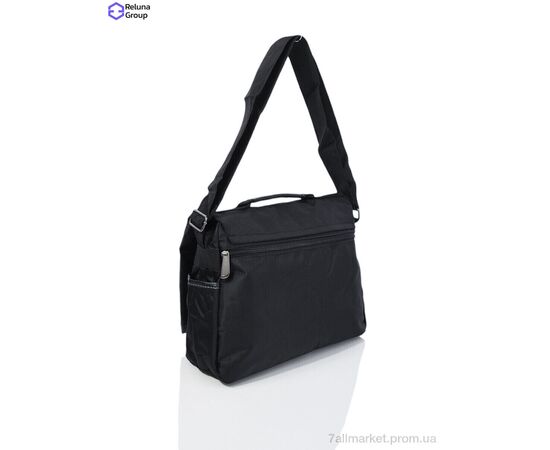 Сумка чоловіча 8113 black 25*35*12 см, "Reluna Group" недорого оптом від прямого постачальника, зображення 2 Сумка чоловіча 8113 black 25*35*12 см, "Reluna Group" недорого оптом від прямого постачальника, зображення 2