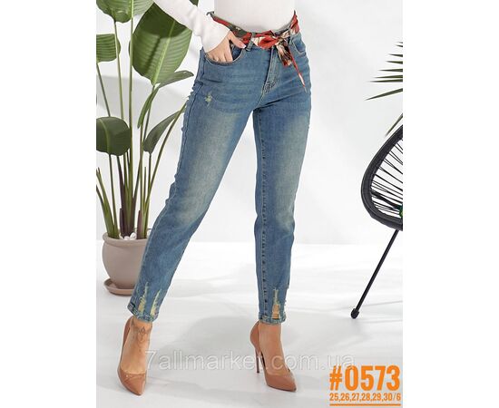 Фотография Женские MOM jeans размерный ряд 25,26,27,28,29,30 "PARTNERS" недорого от прямого поставщика, изображение 3