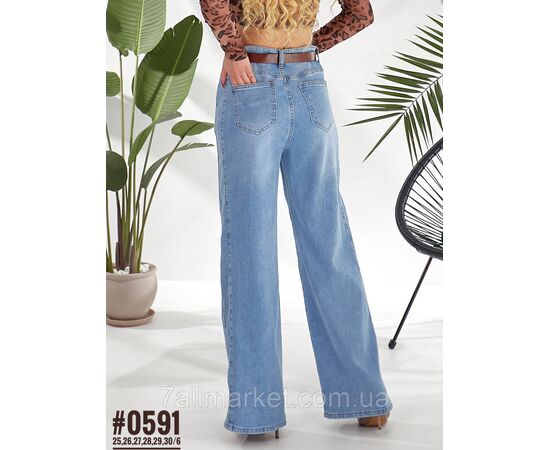 Фотография Женские джинсы палаццо размерный ряд 25,26,27,28,29,30 "PARTNERS" недорого от прямого поставщика, изображение 4