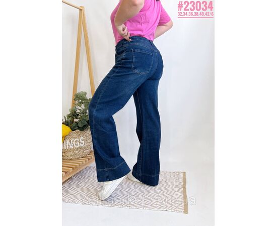 Фотография Джинсы палаццо размерный ряд  32,34,36,38,40,42 "PARTNERS" недорого от прямого поставщика, изображение 4