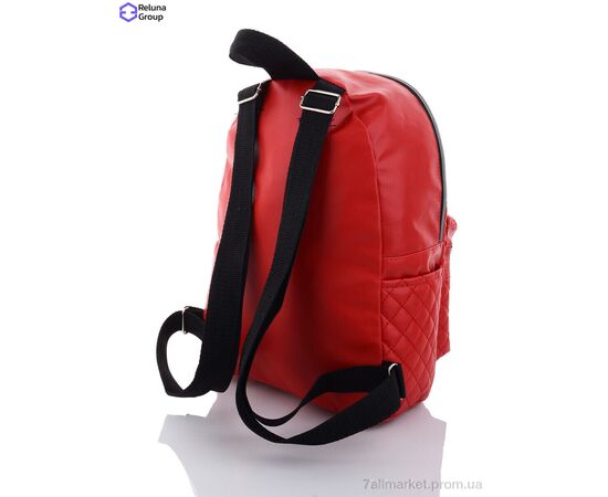 Фотография Рюкзак женский YM013-2 red 33*24*12 см, "Reluna Group" недорого оптом от прямого поставщика, изображение 3