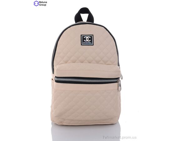 Рюкзак женский YM013-3 beige 33*24*12 см, "Reluna Group" недорого оптом от прямого поставщика, изображение 2 Фотография Рюкзак женский YM013-3 beige 33*24*12 см, "Reluna Group" недорого оптом от прямого поставщика, изображение 2