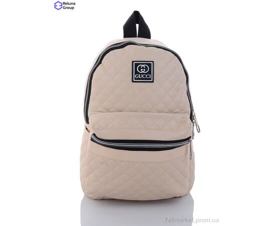 Фотография Рюкзак женский YM013-11 beige 33*24*12 см, "Reluna Group" недорого оптом от прямого поставщика, изображение 2