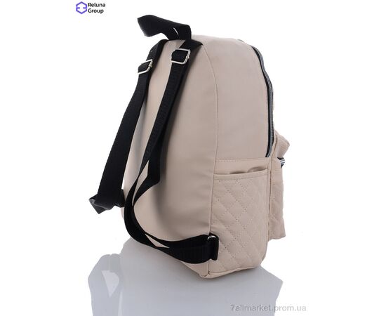 Фотография Рюкзак женский YM013-11 beige 33*24*12 см, "Reluna Group" недорого оптом от прямого поставщика, изображение 3