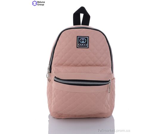 Фотография Рюкзак женский YM013-12 pink 33*24*12 см, "Reluna Group" недорого оптом от прямого поставщика, изображение 2