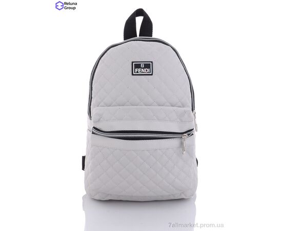 Рюкзак жіночий NQ001-2 grey 33*24*12 см, "Reluna Group" недорого оптом від прямого постачальника, зображення 2