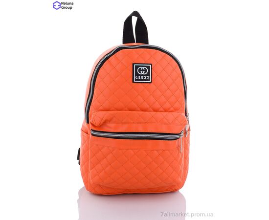 Рюкзак жіночий NQ001-6 orange 33*24*12 см, "Reluna Group" недорого оптом від прямого постачальника, зображення 2 Рюкзак жіночий NQ001-6 orange 33*24*12 см, "Reluna Group" недорого оптом від прямого постачальника, зображення 2