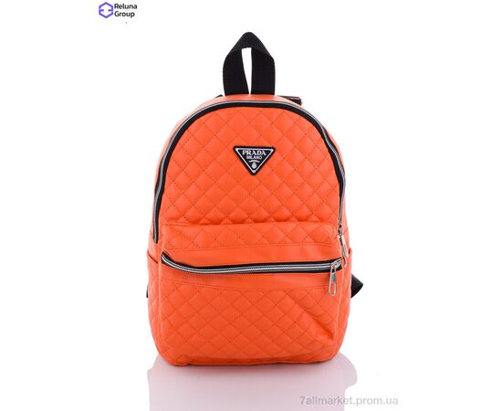 Фотография Рюкзак женский NQ001-9 orange 33*24*12 см, "Reluna Group" недорого оптом от прямого поставщика, изображение 2