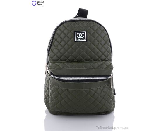 Фотография Рюкзак женский NQ001-10 green 33*24*12 см, "Reluna Group" недорого оптом от прямого поставщика, изображение 2