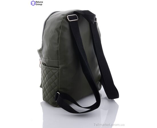 Фотография Рюкзак женский NQ001-13 green 33*24*12 см, "Reluna Group" недорого оптом от прямого поставщика, изображение 3