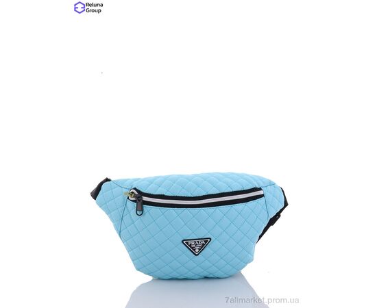 Бананка женская NQ002-9 l.blue 19*21* см, "Reluna Group" недорого оптом от прямого поставщика, изображение 2 Фотография Бананка женская NQ002-9 l.blue 19*21* см, "Reluna Group" недорого оптом от прямого поставщика, изображение 2