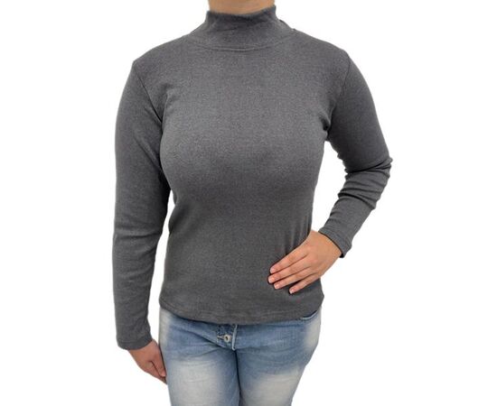 Гольф женский 3126 d.grey байка р.S-3XL "Алия" недорого оптом от прямого поставщика Фотография Гольф женский 3126 d.grey байка р.S-3XL "Алия" недорого оптом от прямого поставщика