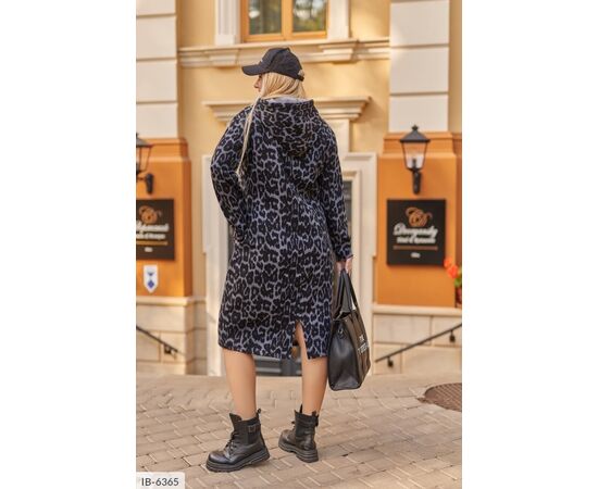 Женское платье с капюшоном трёхнитка на флисе р.50-52;58-60;62-64 (2цв) "LETTI" купить недорого от прямого поставщика Фотография Женское платье с капюшоном трёхнитка на флисе р.50-52;58-60;62-64 (2цв) "LETTI" купить недорого от прямого поставщика