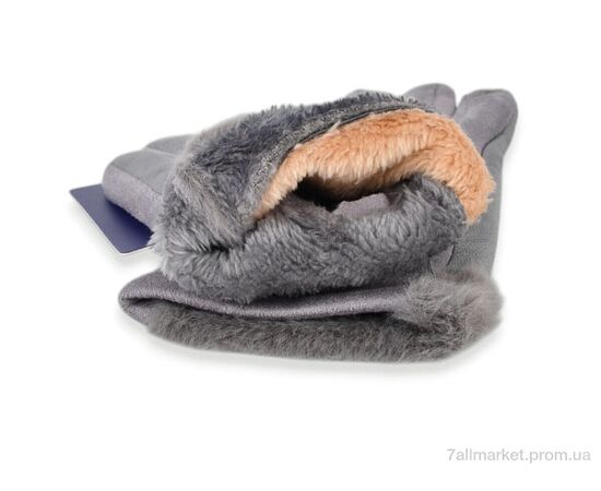 Рукавички жіночі Зима PJ07-31 норка mix (12 шт. р.сітка6,5-8,5) "TUZZI" недорого оптом від прямого постачальника, зображення 2