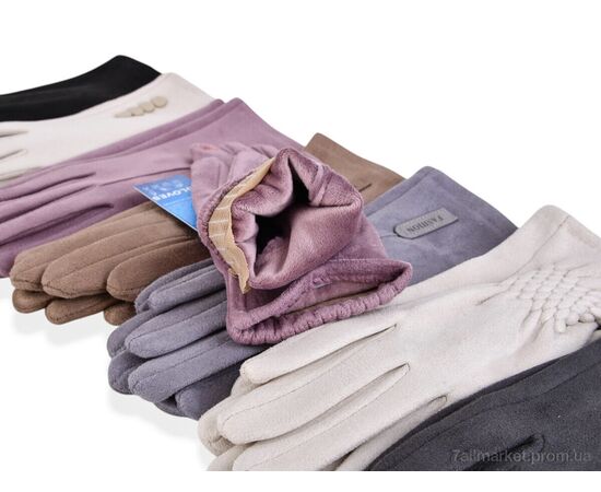 Рукавички жіночі Зима B22-89 mix (12 шт. р.сітка6,5-8,5) "TUZZI" недорого оптом від прямого постачальника, зображення 2 Рукавички жіночі Зима B22-89 mix (12 шт. р.сітка6,5-8,5) "TUZZI" недорого оптом від прямого постачальника, зображення 2