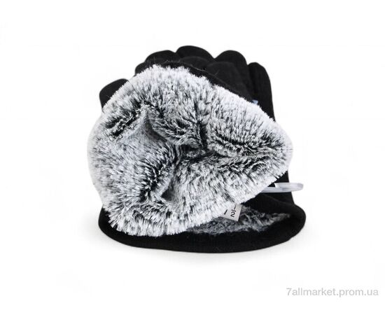 Рукавички жіночі Зима B152-85 black (10 шт. р.сітка6,5-8,5) "TUZZI" недорого оптом від прямого постачальника, зображення 2