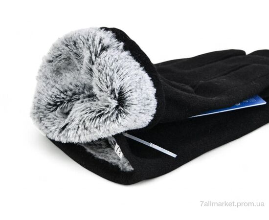 Рукавички жіночі Зима B152-89 black (10 шт. р.сітка6,5-8,5) "TUZZI" недорого оптом від прямого постачальника, зображення 2 Рукавички жіночі Зима B152-89 black (10 шт. р.сітка6,5-8,5) "TUZZI" недорого оптом від прямого постачальника, зображення 2