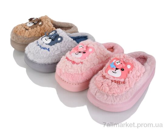 Тапки детские домашние зима WP706 mix (12 пар р.30-35) "SANLIN 2" недорого оптом от прямого поставщика Фотография Тапки детские домашние зима WP706 mix (12 пар р.30-35) "SANLIN 2" недорого оптом от прямого поставщика