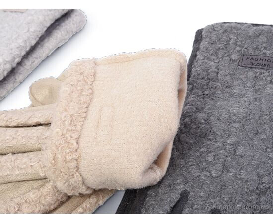 Перчатки женские Зима AB1 mix (12 шт. р.сетка 6,5-8,5) "KUINH" недорого оптом от прямого поставщика, изображение 2 Фотография Перчатки женские Зима AB1 mix (12 шт. р.сетка 6,5-8,5) "KUINH" недорого оптом от прямого поставщика, изображение 2