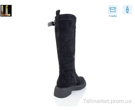 Фотография Сапоги женские удобные зима L806 (6 пар р.36-41) "Lilin" недорого оптом от прямого поставщика, изображение 2