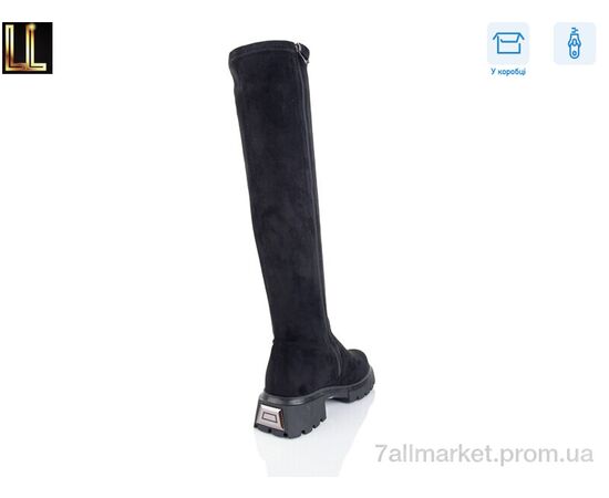 Фотография Сапоги женские удобные зима L808 (6 пар р.36-41) "Lilin" недорого оптом от прямого поставщика, изображение 2