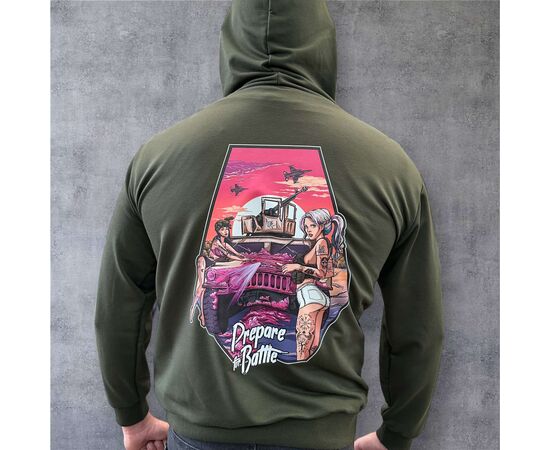 Худи мужской 471 khaki р.M-3XL "Madoka" недорого оптом от прямого поставщика, изображение 2 Фотография Худи мужской 471 khaki р.M-3XL "Madoka" недорого оптом от прямого поставщика, изображение 2