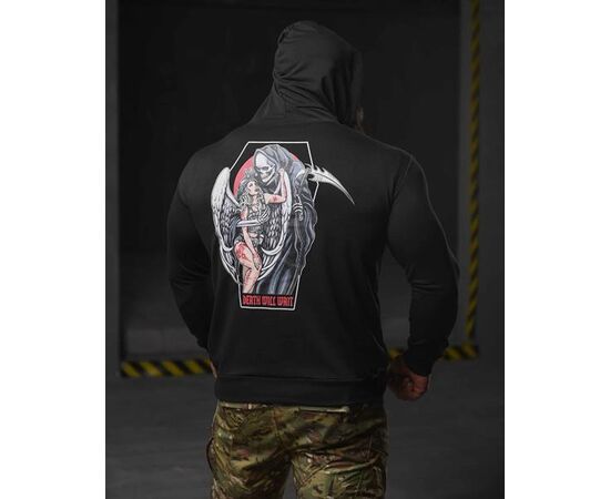 Худи чоловічий 689 black р.M-3XL "Madoka" недорого оптом від прямого постачальника, зображення 2