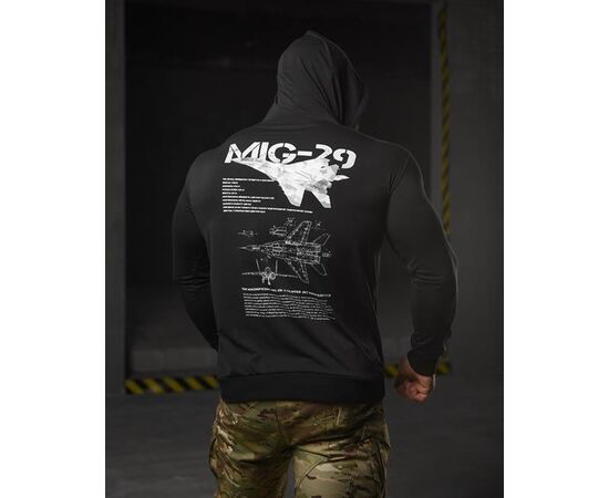 Худи чоловічий 697 black р.M-3XL "Madoka" недорого оптом від прямого постачальника, зображення 2